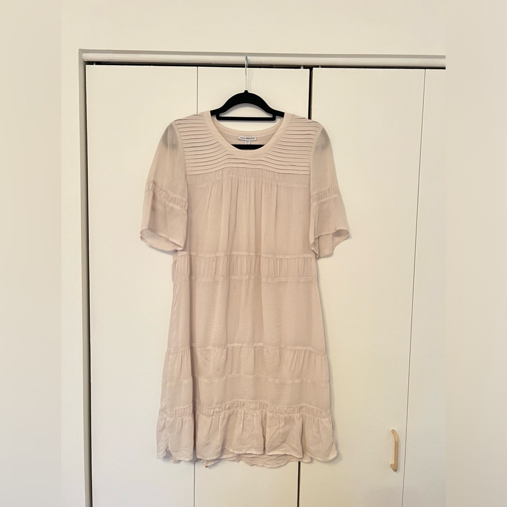 James Perse off white dress size 2 freshly drycleaned :)